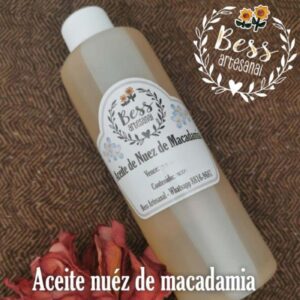 Aceite de nuez de macadamia 8 oz