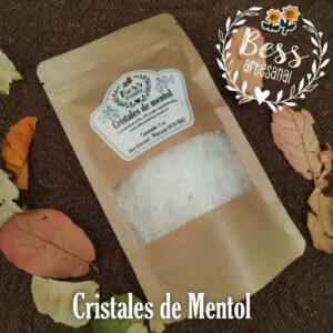 Cristales de mentol 4 oz