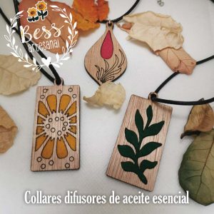 Bess Artesanal - Collares difusores de aceite esencial