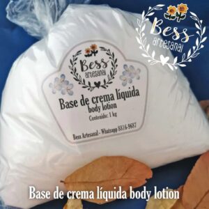 Base de crema líquida neutra (1 kilo)