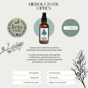 Hidrolato de Ciprés 250 ml