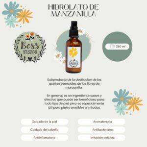 Hidrolato de Manzanilla   250 ml