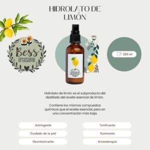 Hidrolato de Limón   250 ml.