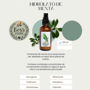 Hidrolato de Menta   250 ml