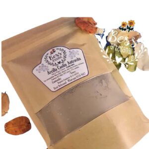 Arcilla Antracita negra 500g