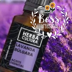 Aceite esencial Lavanda Búlgara orgánica HERBA CULTURA (15 ml)