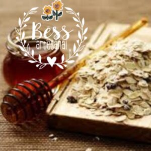 Base de crema exfoliante con avena y miel (1 kilo)
