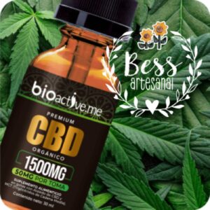 Aceite aislado CBD BioActive.me (1500 mg por envase)