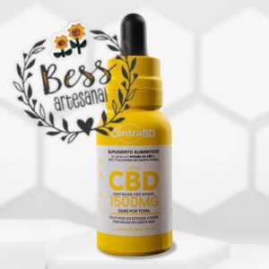Aceite CBD aislado CentraBD - 1500 mg por envase