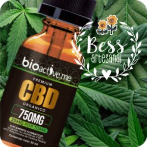 Aceite aislado CBD BioActive (750 mg por envase)