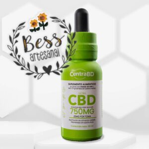 Aceite CBD aislado CentraBD - 750 mg por envase