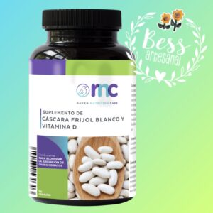 Cáscara de Frijol blanco RNC (60 cap)