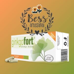 Ginkgo Fort - Total Natural (30 cápsulas)