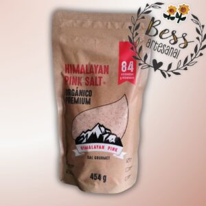 Sal Himalaya Orgánica Premium fina TOTAL NATURAL (454 grs)