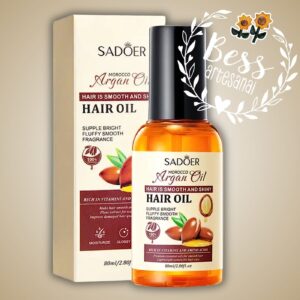 Gotas de Aceite de Argán SADOER para el cabello (80 ml)