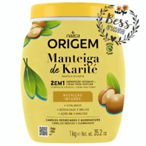 Crema para peinar Manteca de Karité 2 en1 NAZCA