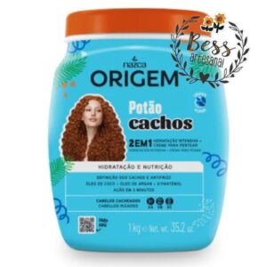 Crema para peinar Potao Cachos 2 en1 NAZCA