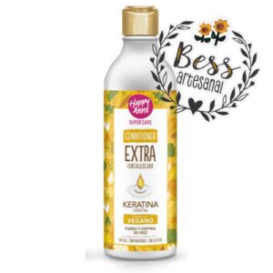 Acondicionador vegano Keratina- Extra fortalecedor HAPPY ANNE 340 ml