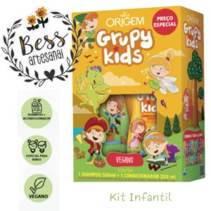 ORIGEM Set Grupy Kids Adeus Frizz - Rizos sin frizz (champú y acondicionador)
