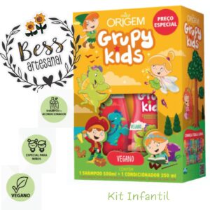 ORIGEM Set Grupy Kids Hidra de Mont - Hidratante(Champú y Acondicionador)
