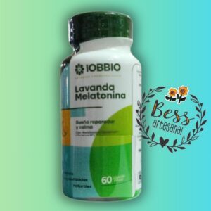 Lavanda+Melatonina IOBBIO (60 cápsulas)