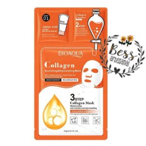 Mascarilla Facial 3 pasos Colágeno BIOAQUA