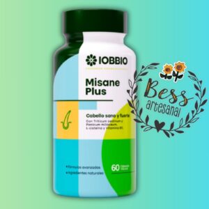 Misane IOBBIO (60 cápsulas) Fortalece el cabello