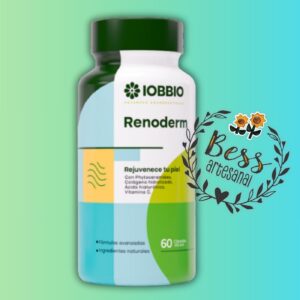 Renoderm IOBBIO (60 cápsulas) Rejuvenece la piel