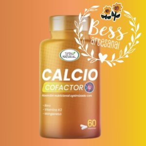Calcio Cofactor - Total Natural (60 cápsulas)
