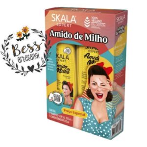 Champú y Acondicionador Amido de Milho SKALA  (2 unidades)