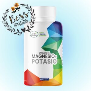 Magnesio y Potasio - Total Natural (60 cápsulas)