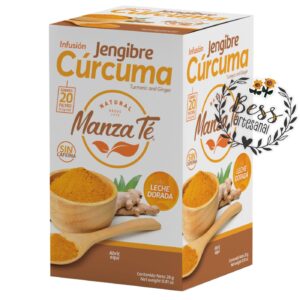 Infusión Jengibre y Cúrcuma MANZA TÉ (20 sobres)