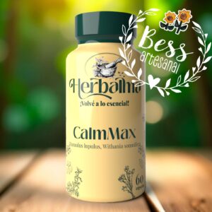 CalmMax HERBALMA (estrés y ansiedad) 60 cápsulas