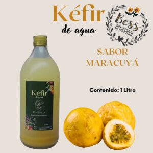 Kéfir de agua sabor Maracuyá (1 litro)