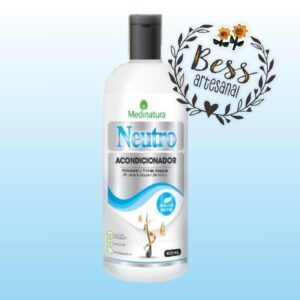Acondicionador Neutro sin Sales MediNatura (600ml)