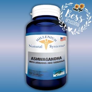Ashwagandha MILLENIUM con Vitaminas y Minerales (Estrés y energía) 60 softgels