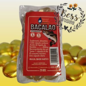 Aceite de hígado de Bacalao Natural Health (25 caps)