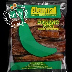 Banano pasa deshidratado AJENGAL (23 grs)