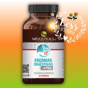 Enzimas Digestivas ULTRA Natuceuticals (60 cápsulas)
