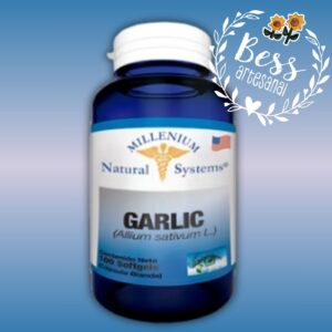 Garlic - Allium sativum L. MILLENIUM (Antibacteriano)100 softgels