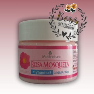 Crema facial de Rosa Mosqueta+Vitamina E MediNatura (90grs)