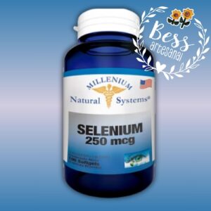 Selenium 250 mg MILLENIUM (Protege las células) 100 softgels