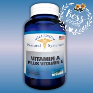 Vitamin A Plus Vitamin E MILLENIUM (Antioxidante)100 softgels