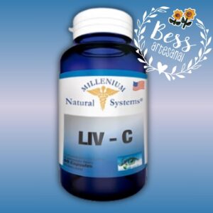 LIV - C  MILLENIUM (Desintoxica hígado) 60 cápsulas