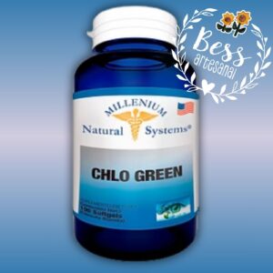 CHLO GREEN Clorofila MILLENIUM (Desintoxicación y oxigenación) 100 softgels