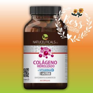 Colágeno Hidrolizado + Vitamina C ULTRA Natuceuticals (60 cápsulas)