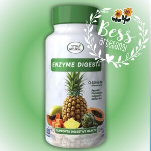 Enzyme Digest+ Total Natural (60 cápsulas)