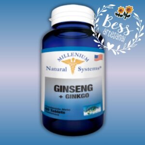 Ginseng + Ginkgo MILLENIUM (Agotamiento físico y mental) 60 tabletas