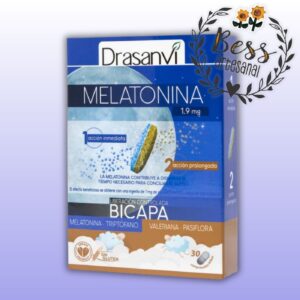 Melatonina Bicapa DRASANVI (Liberación prolongada) 30 comprimidos