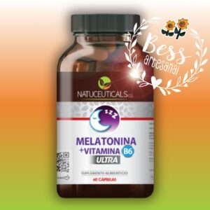 Melatonina + Vitamina B6 ULTRA Natuceuticals (60 cápsulas)
